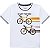 Conjunto Infantil Camiseta + Short Moletinho Bike Milon 13441 - Imagem 2