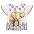Conjunto Bata + Short Moletinho Elefante Nanai 600670 - Imagem 2