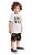 Conjunto Infantil Bermuda Moletinho + Camiseta Milon 13429 - Imagem 1