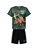 Conj Verão Camiseta + Bermuda Moletinho Dinossauro - Kyly 1115833 - Imagem 1