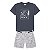 Conj Infantil Camiseta + Short Moletinho Urso - Milon 13903 - Imagem 1