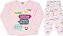 Pijama Infantil Blusa Manga Longa Rosa + Calça Serelepe 5459 - Imagem 2