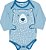 Body Bebê Manga Longa Azul Serelepe 4804 - Imagem 1