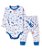 Pijama Bebê em Suedine Body Longo + Calça Rock Pingo Lelê 86031 - Imagem 1