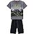 Conjunto Infantil Bermuda em Moletinho e Camiseta - Kyly 110320 - Imagem 1