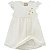 Vestido Bebê Chifon Off White - Milon 11649 - Imagem 1