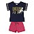 Conjunto Infantil Short Moletinho + Blusa Unicórnio Nanai 600240 - Imagem 1