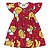 Vestido Infantil Cotton Vermelho Nanai 600249 - Imagem 1