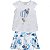 Conjunto Infantil Short Saia + Camiseta Balao Mescla Milon 11692 - Imagem 1