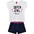 Conjunto Infantil Short em Moletinho + Cropped Kyly 109683 - Imagem 1