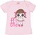 Pijama Infantil Feminino Camiseta Rosa + Short  Serelepe 5128 - Imagem 2