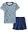 Pijama Infantil Camiseta Escamas + Short Pingo Lelê  86015 - Imagem 1