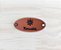 Etiquetas Em Couro Sintético Personalizada Corte Laser - 2x4cm 50 unidades - Imagem 2