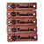 Etiquetas Em Couro Sintético Personalizada Corte Laser - 1,5x5cm - 50 unidades - Imagem 3