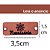 Etiquetas Em Couro Sintético Personalizada Corte Laser - 1,5x3,5cm - 50 unidades - Imagem 1