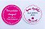 Adesivos Personalizado Para Embalagens 3x3cm 100un - Imagem 1