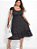 Vestido Plus Size Midi com Babados Barra e Mangas - Imagem 5