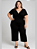 Macacão Feminino Pantacourt  Viscolycra Premium Plus Size - Imagem 2