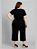 Macacão Feminino Pantacourt  Viscolycra Premium Plus Size - Imagem 7