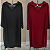 Kit 2 Vestidos Femininos Chemise Estilo Camisa Plus Size - Imagem 4