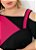 Blusa Feminina Plus Size Recorte Bicolor Várias Cores - Imagem 5