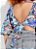 Blusa  Cropped Feminina Decote Transpassado Plus Size - Imagem 6
