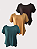 Kit 3 Blusas Viscolycra Soltinha Plus Size Cores Sortidas - Imagem 5