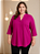 Kit 2 Camisas Soltinhas e Alongadas em Viscolinho Plus Size - Imagem 4