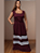 Vestido Feminino Longo em Dunas Plus Size Várias Cores - Imagem 4