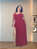 Vestido Feminino Longo Plus Size Fenda e Shorts Embutido - Imagem 2