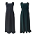 Kit 2 Vestidos Femininos Longos Soltinhos Social Plus Size - Imagem 2