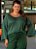 Blusa em Malha com Elastano Soltinha Mangas Amplas Plus Size - Imagem 1
