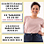 Blusa Feminina Malha Ribana Canelada Manga Babados Plus Size - Imagem 3