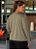 Cardigan Feminino Assimétrico em Malha Flamê Plus Size - Imagem 3