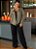 Cardigan Feminino Assimétrico em Malha Flamê Plus Size - Imagem 4