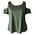 Kit 3 Blusas Femininas Helanca Plus Size Soltinhas Sortidas - Imagem 6