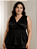 Blusa Feminina Peplum Transpassada Plus Size Várias Cores - Imagem 2