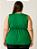 Blusa Feminina Peplum Transpassada Plus Size Várias Cores - Imagem 10