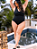 Maiô Feminino TODO Forrado com Drapeado Frontal Plus Size - Imagem 2