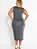 Vestido Feminino Festa Social Midi com Elastano Plus Size - Imagem 3