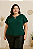 Kit com 2 Blusas Femininas Helanca Manga Ampla Plus Size Sortidas - Imagem 6
