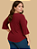 Blusa Feminina Plus Size Mullet Viscolycra Manga 3/4 Flare - Imagem 7