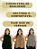 Blusa Feminina Soltinha Gola Trapézio Viscolycra Plus Size Várias Cores - Imagem 5