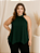 Blusa Feminina Soltinha Gola Trapézio Viscolycra Plus Size Várias Cores - Imagem 2