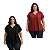Kit 2 Blusas Femininas Soltinhas Viscolycra Plus Size Até 62 - Imagem 4