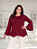 Blusa Feminina Plus Size Soltinha Manga Sino Viscolycra Várias Cores - Imagem 1