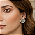 Kit 10 Pares de Brincos Folheados a Ouro 18 ou Prata SORTIDOS - Imagem 10