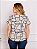Blusa Feminina em Crepinho Estampada Soltinha Plus Size - Imagem 4