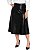 Saia Midi em Cirrê com Elastano Modelo Evasê Plus Size - Imagem 8