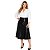 Saia Midi em Cirrê com Elastano Modelo Evasê Plus Size - Imagem 6